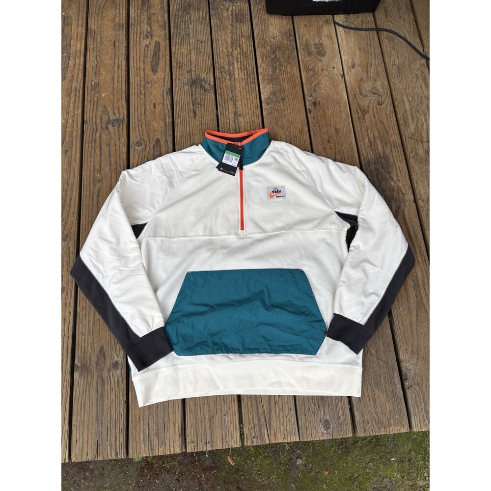 NIKE 1/2-Zip Fleece Sportswear Jacket Men's Size XL DD8968-133